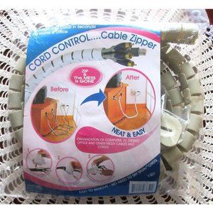 Evriholder Cable Zipper Cord Organizer Kit Home Or Office New In Package Grey